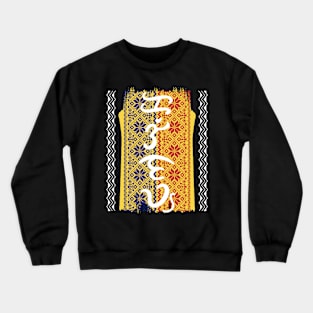 Badlit word Kalinaw (Peaceful/Serenity) Crewneck Sweatshirt